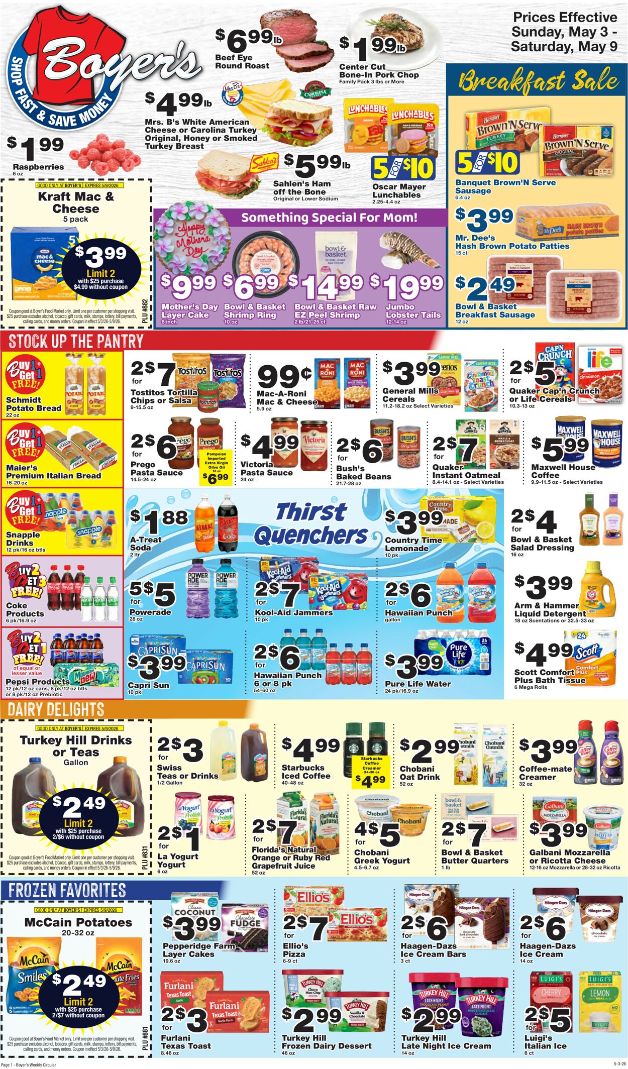 Catalogue Boyer's Food Markets from 05/03/2026