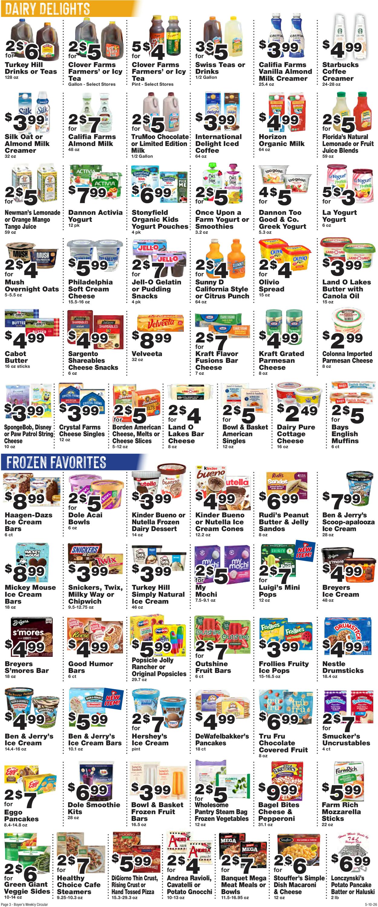 Catalogue Boyer's Food Markets from 05/10/2026