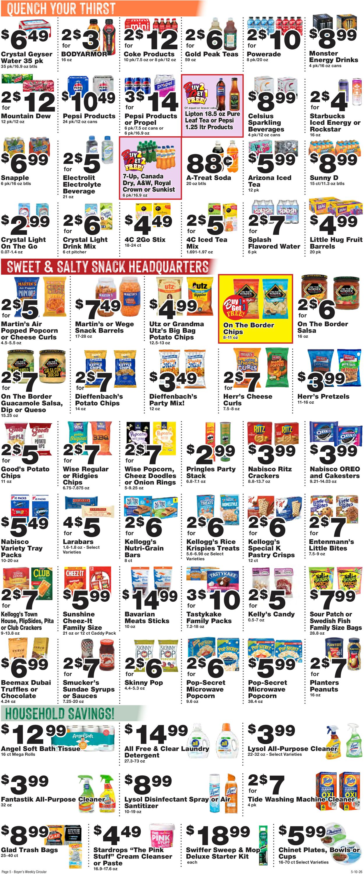 Catalogue Boyer's Food Markets from 05/10/2026