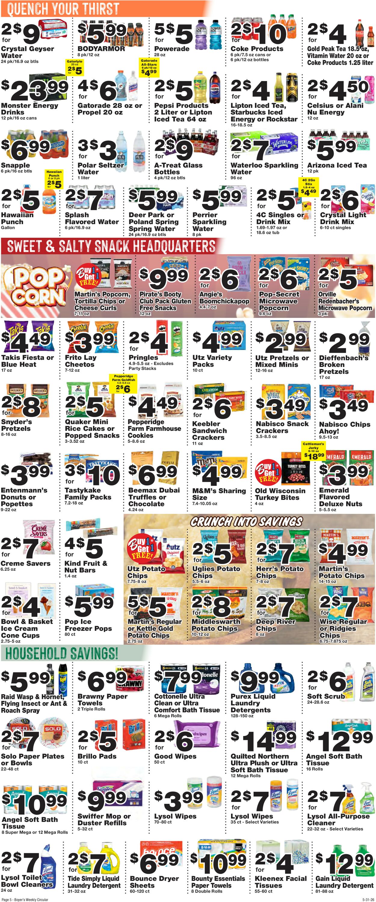 Catalogue Boyer's Food Markets from 05/31/2026