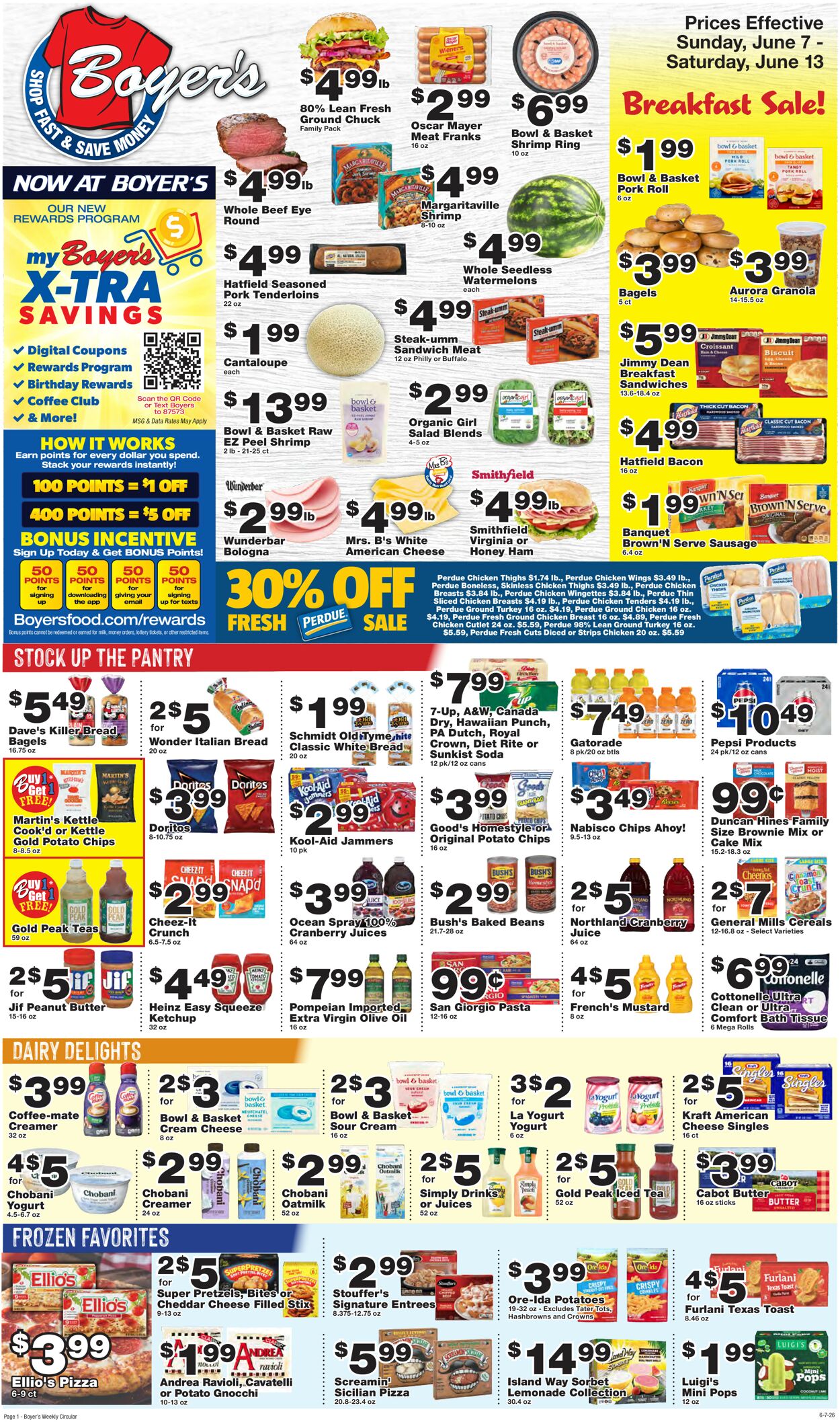 Catalogue Boyer's Food Markets from 06/07/2026