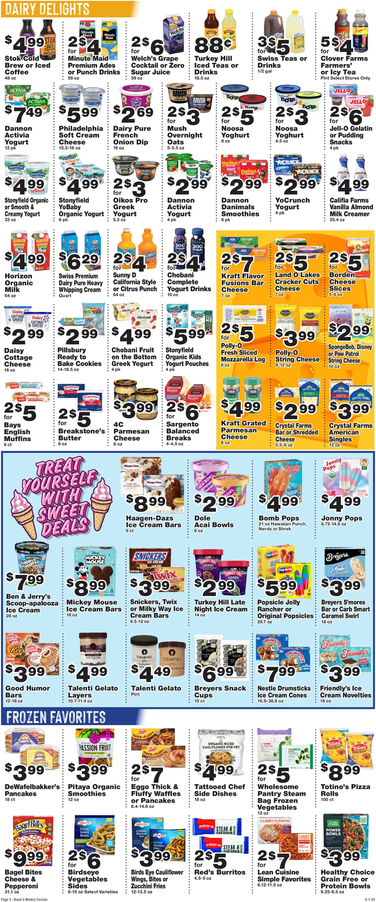 Catalogue Boyer's Food Markets from 06/07/2026