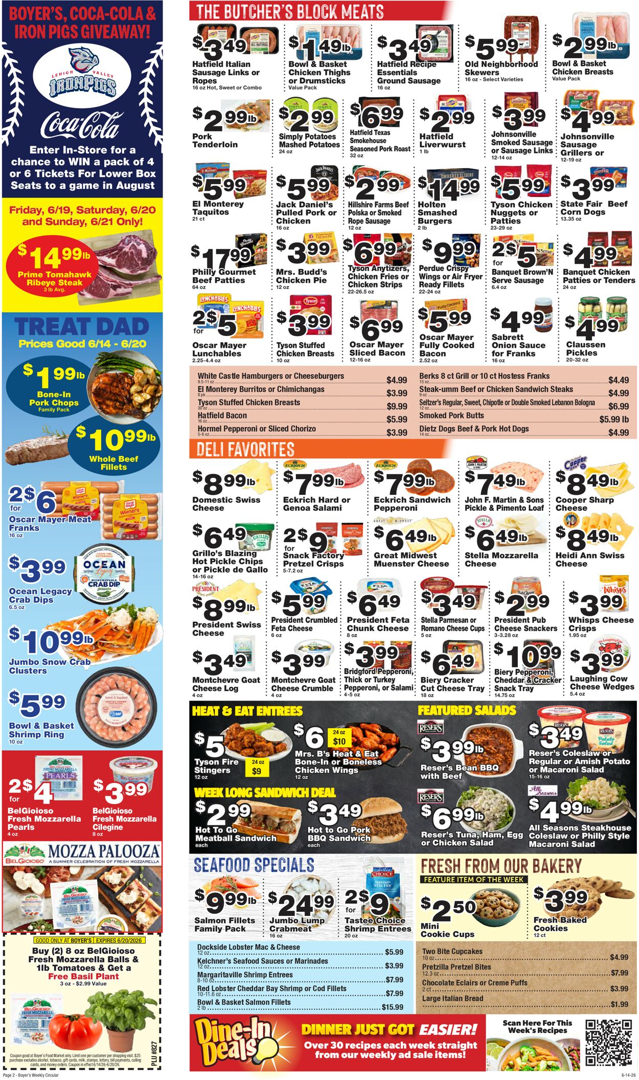 Catalogue Boyer's Food Markets from 06/14/2026