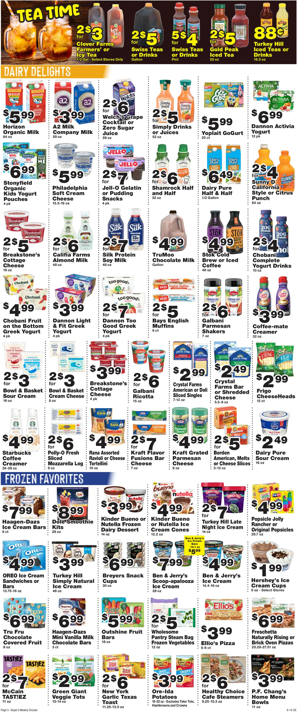Catalogue Boyer's Food Markets from 06/14/2026