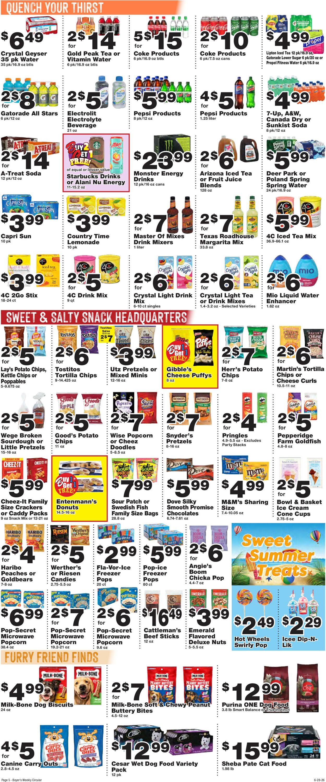 Catalogue Boyer's Food Markets from 06/28/2026