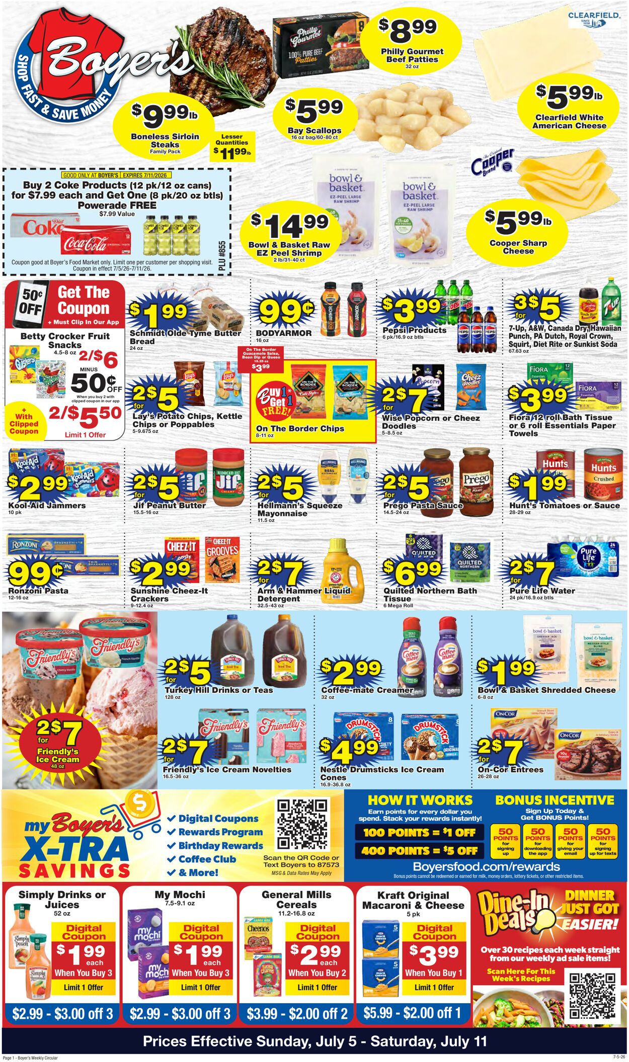 Catalogue Boyer's Food Markets from 07/05/2026
