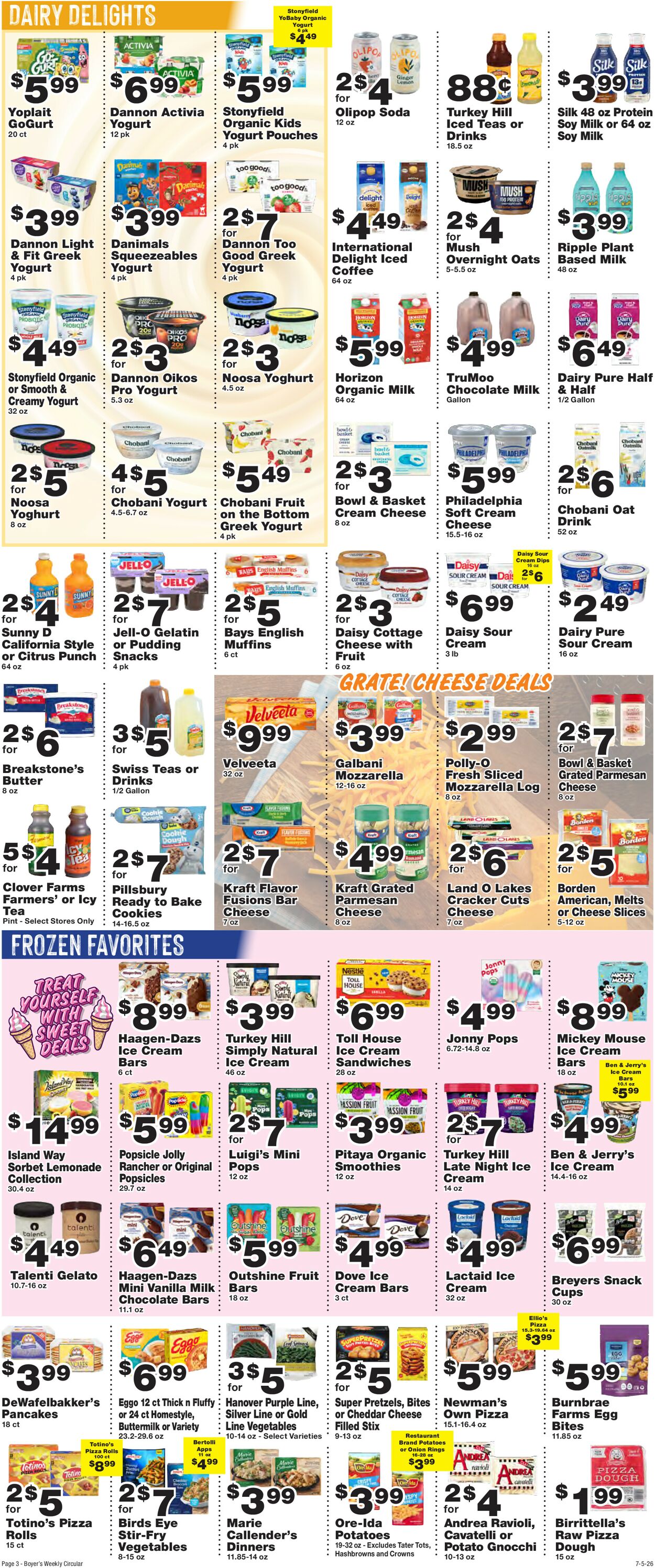 Catalogue Boyer's Food Markets from 07/05/2026