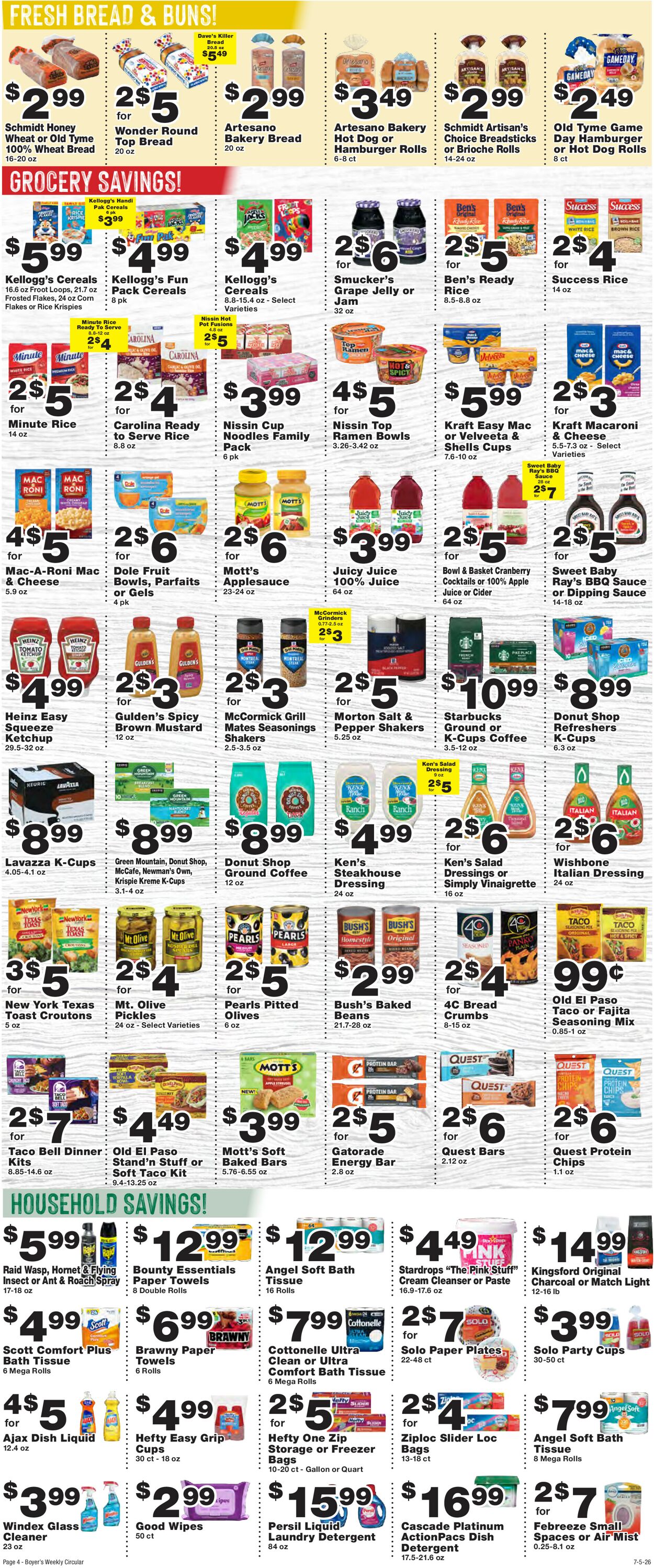 Catalogue Boyer's Food Markets from 07/05/2026