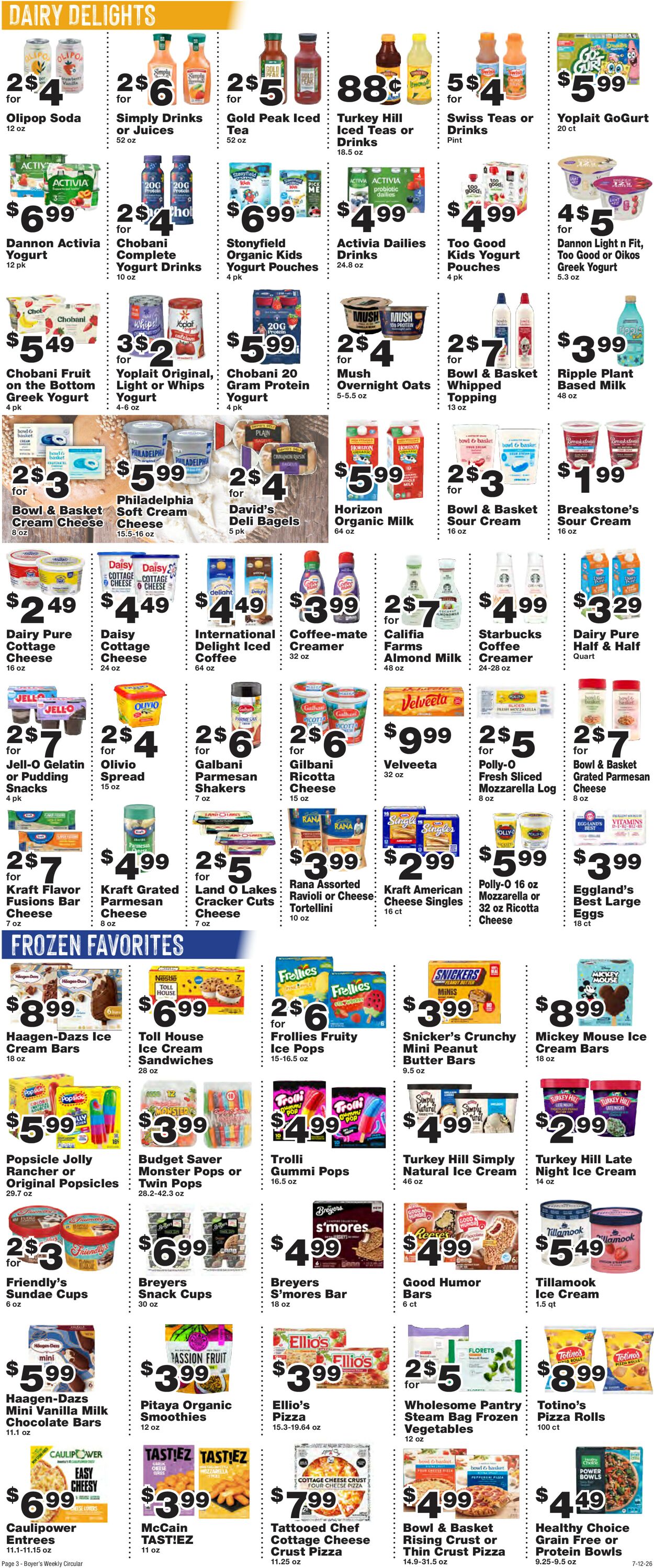 Catalogue Boyer's Food Markets from 07/12/2026