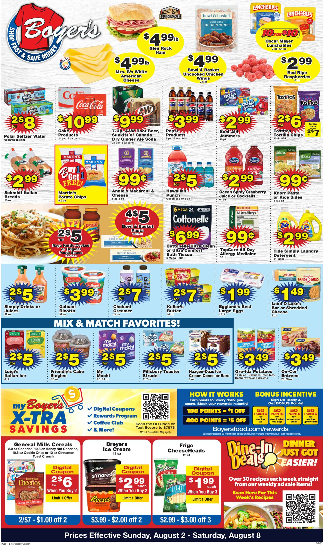 Catalogue Boyer's Food Markets from 08/02/2026
