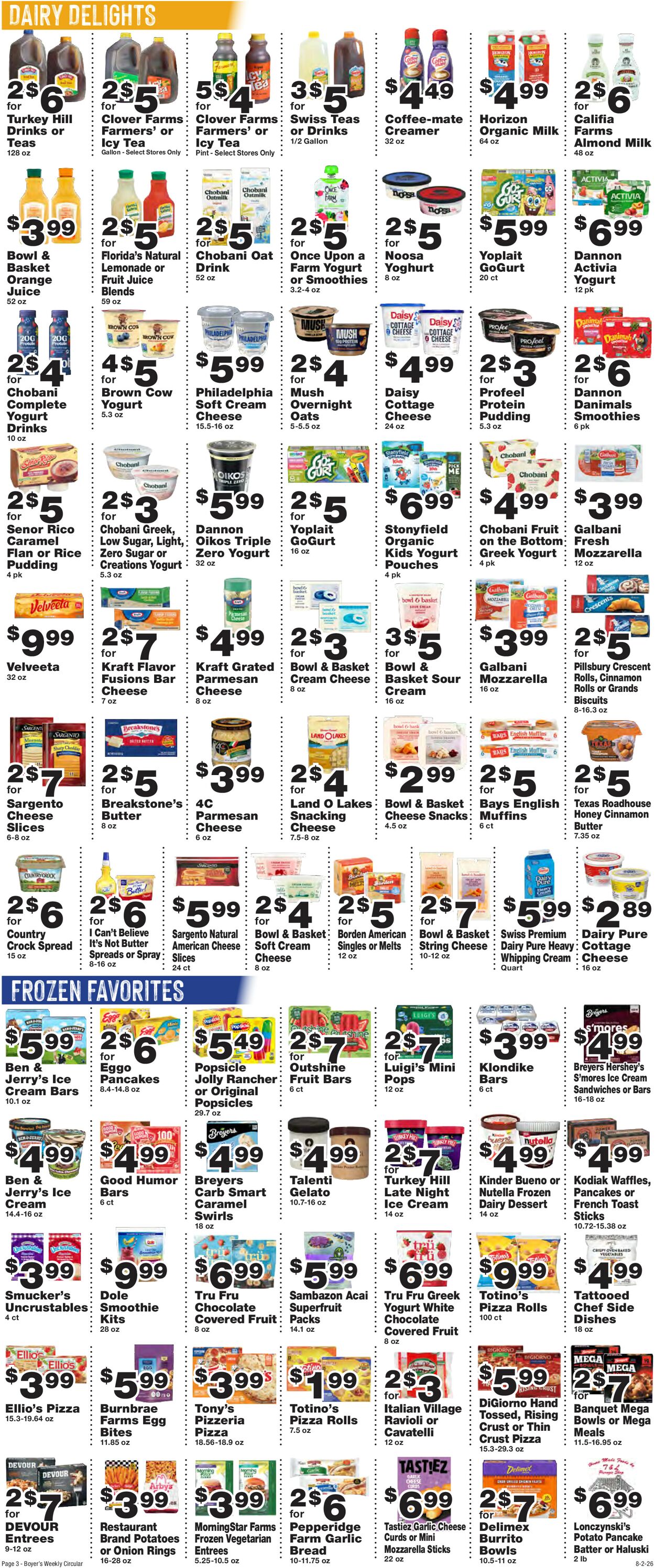 Catalogue Boyer's Food Markets from 08/02/2026