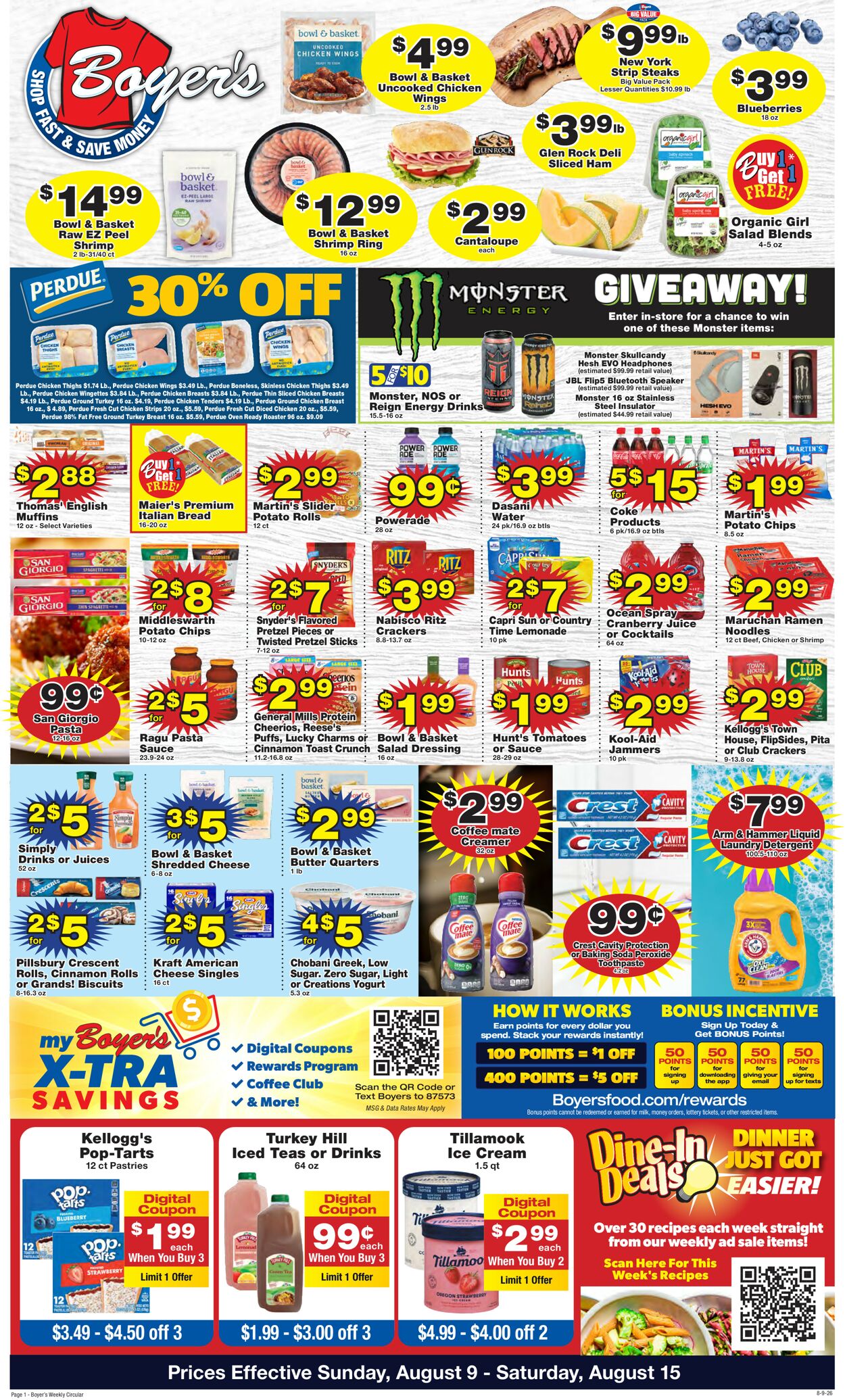 Catalogue Boyer's Food Markets from 08/09/2026