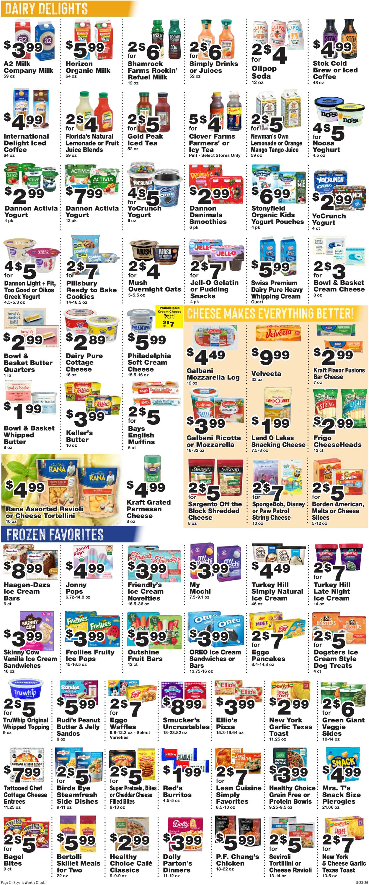 Catalogue Boyer's Food Markets from 08/23/2026