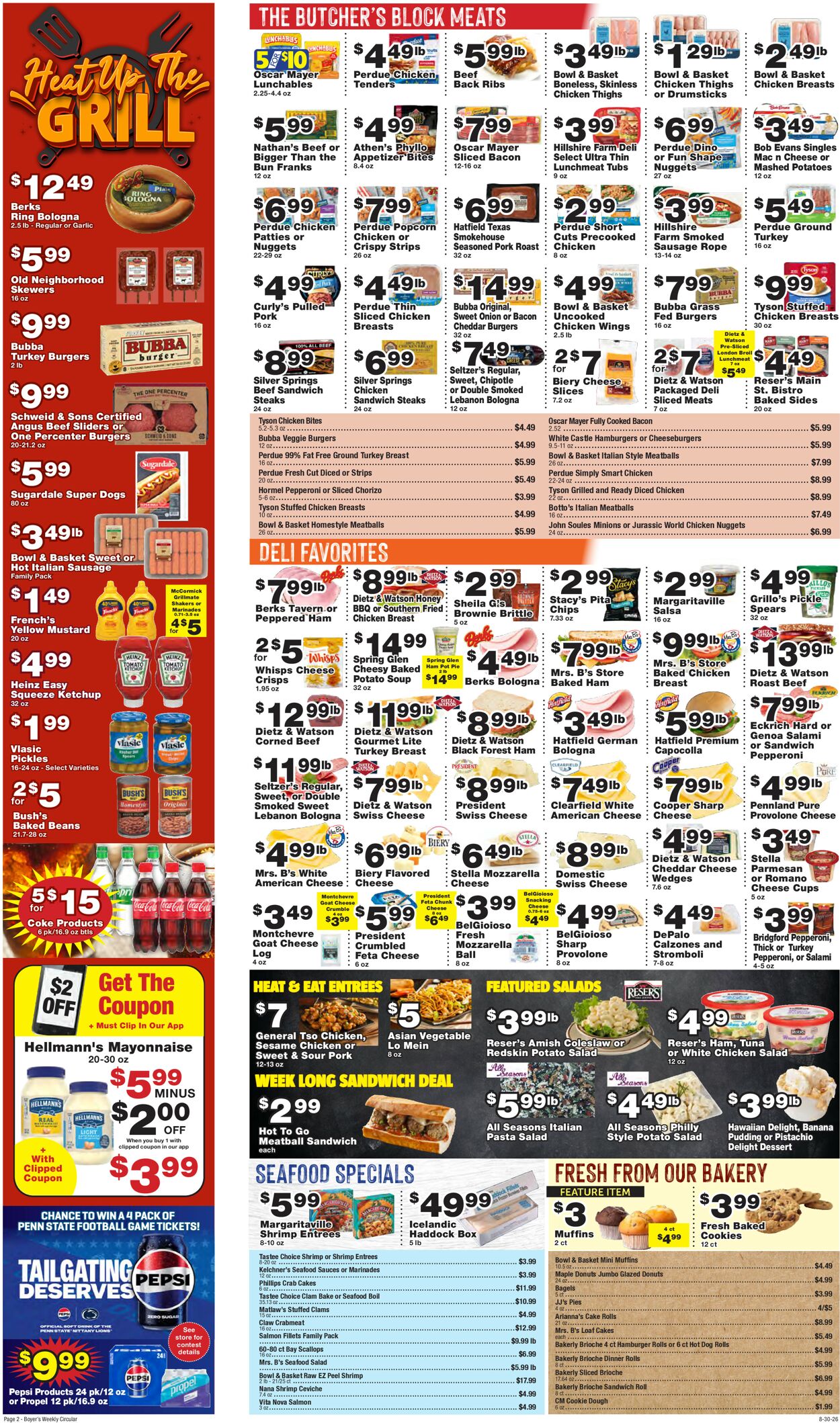 Catalogue Boyer's Food Markets from 08/30/2026