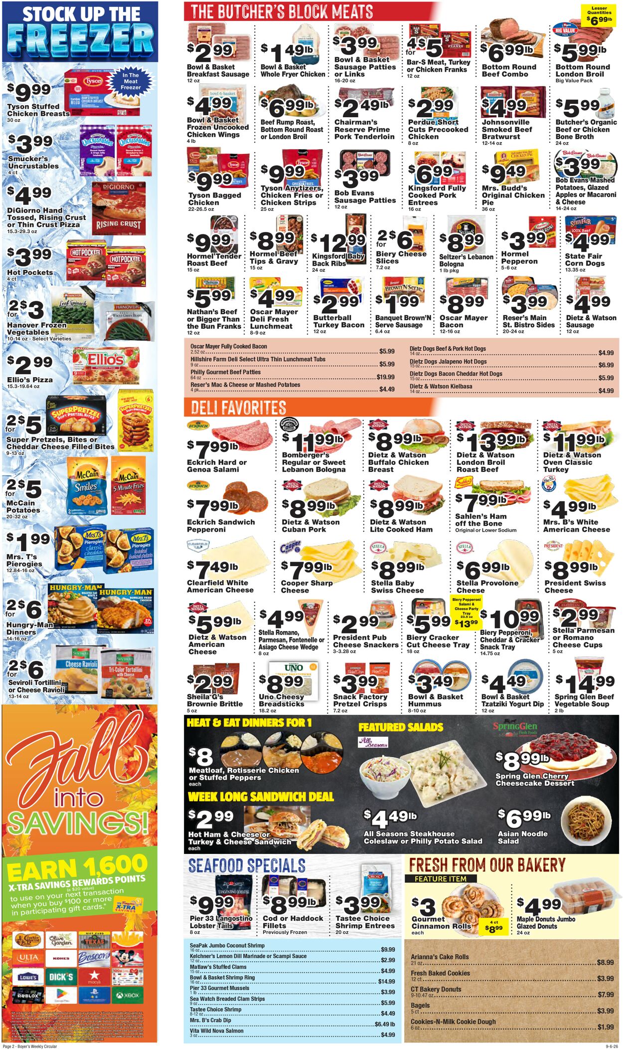 Catalogue Boyer's Food Markets from 09/06/2026
