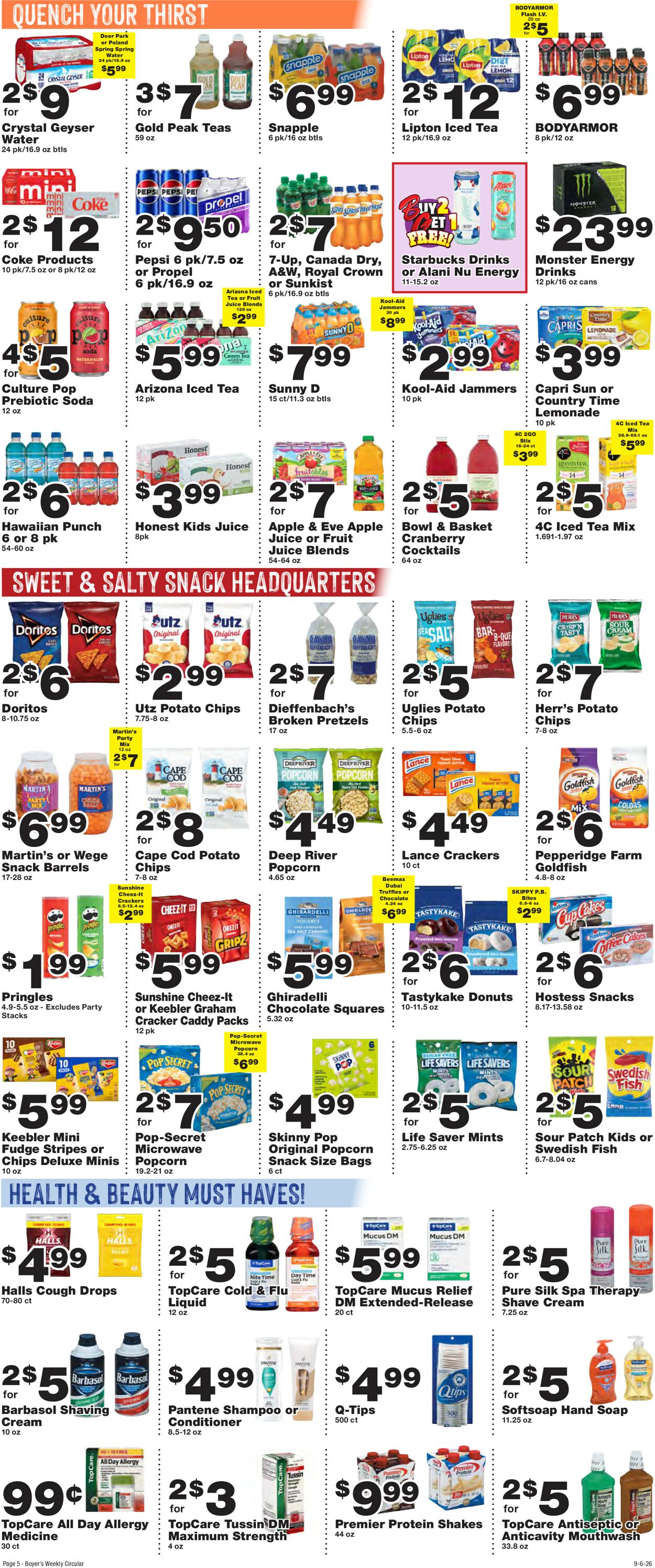 Catalogue Boyer's Food Markets from 09/06/2026