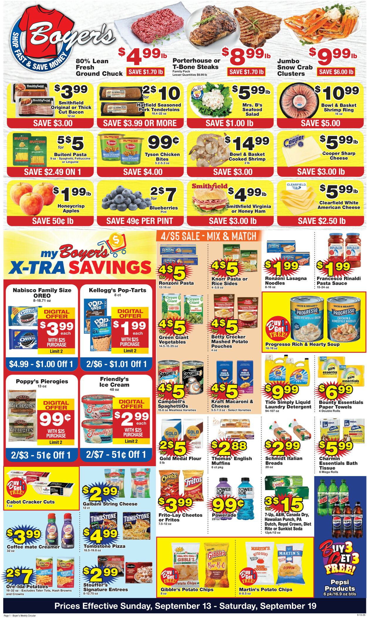 Catalogue Boyer's Food Markets from 09/13/2026