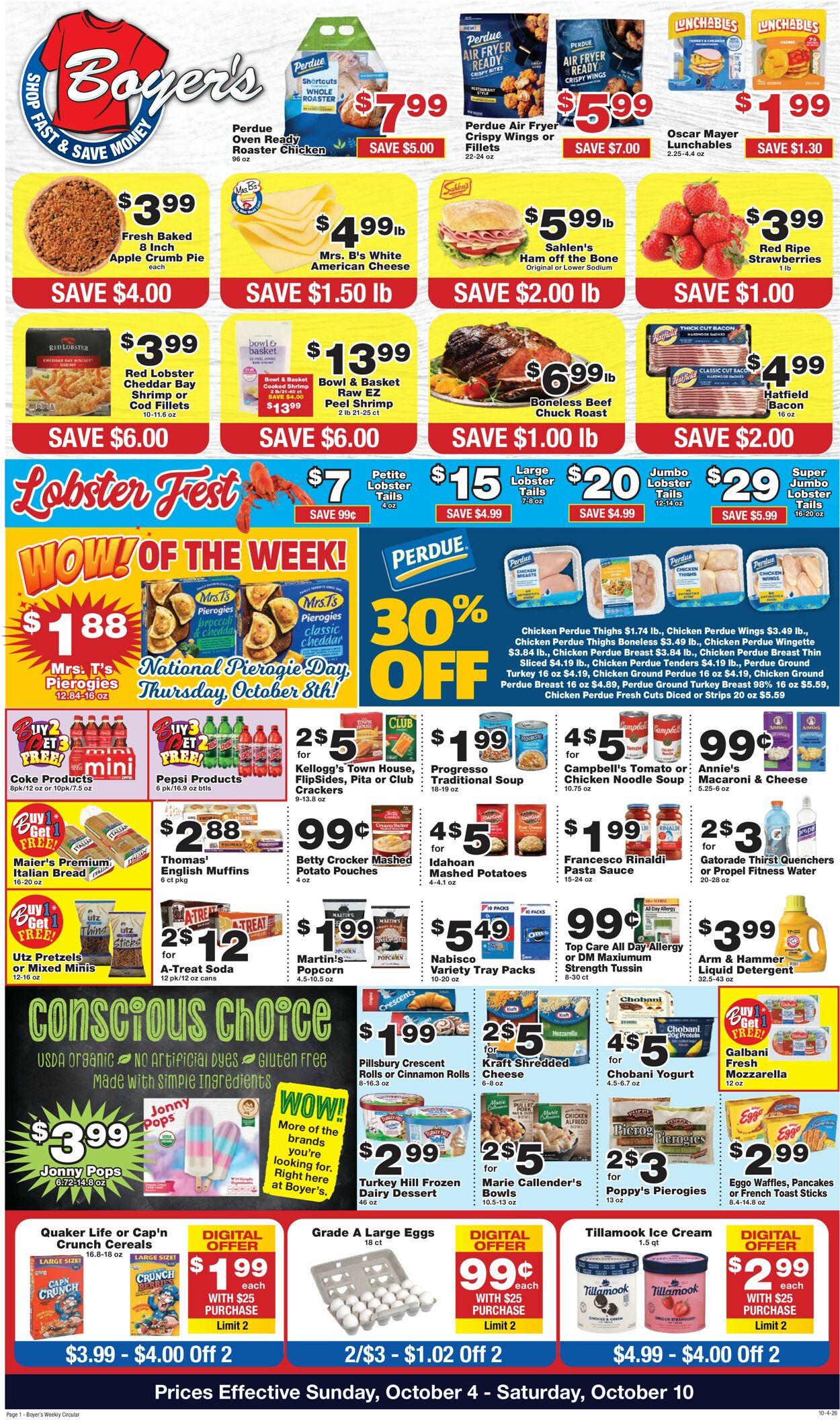 Catalogue Boyer's Food Markets from 10/04/2026