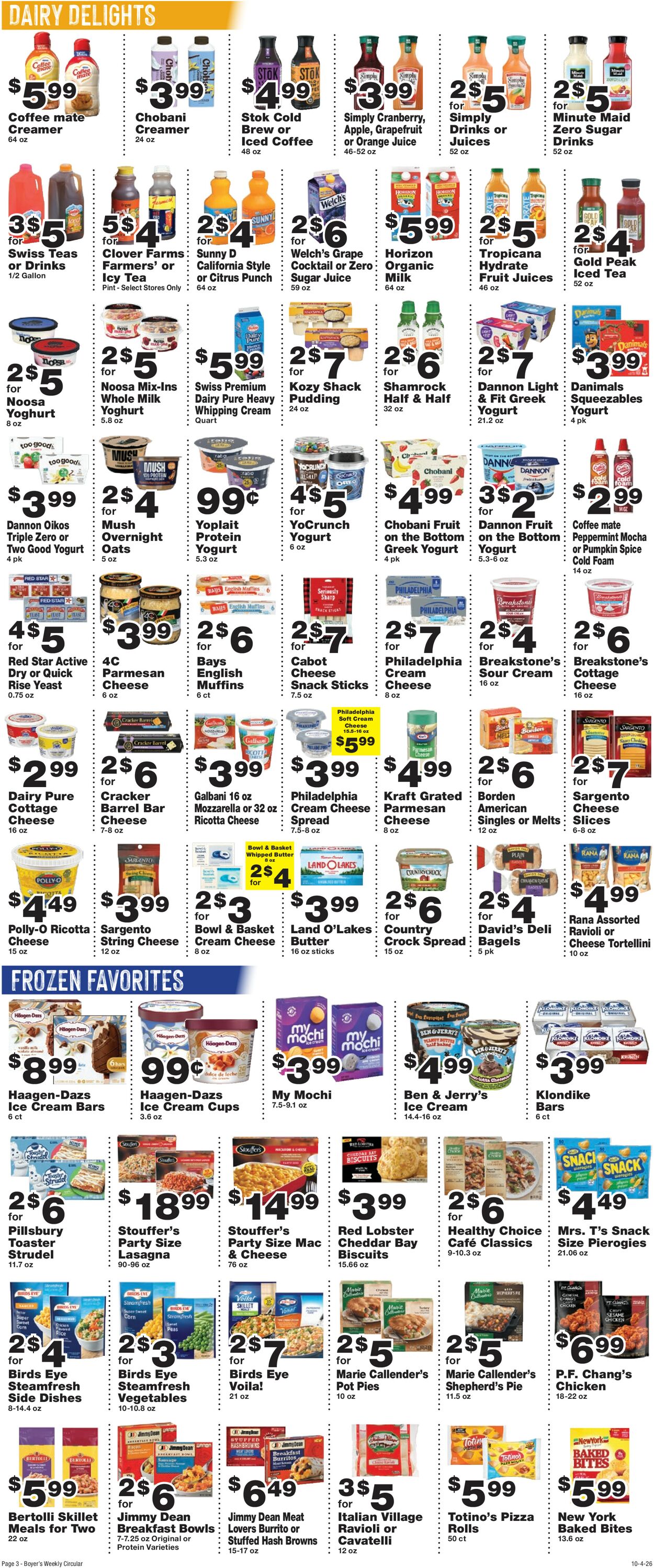 Catalogue Boyer's Food Markets from 10/04/2026