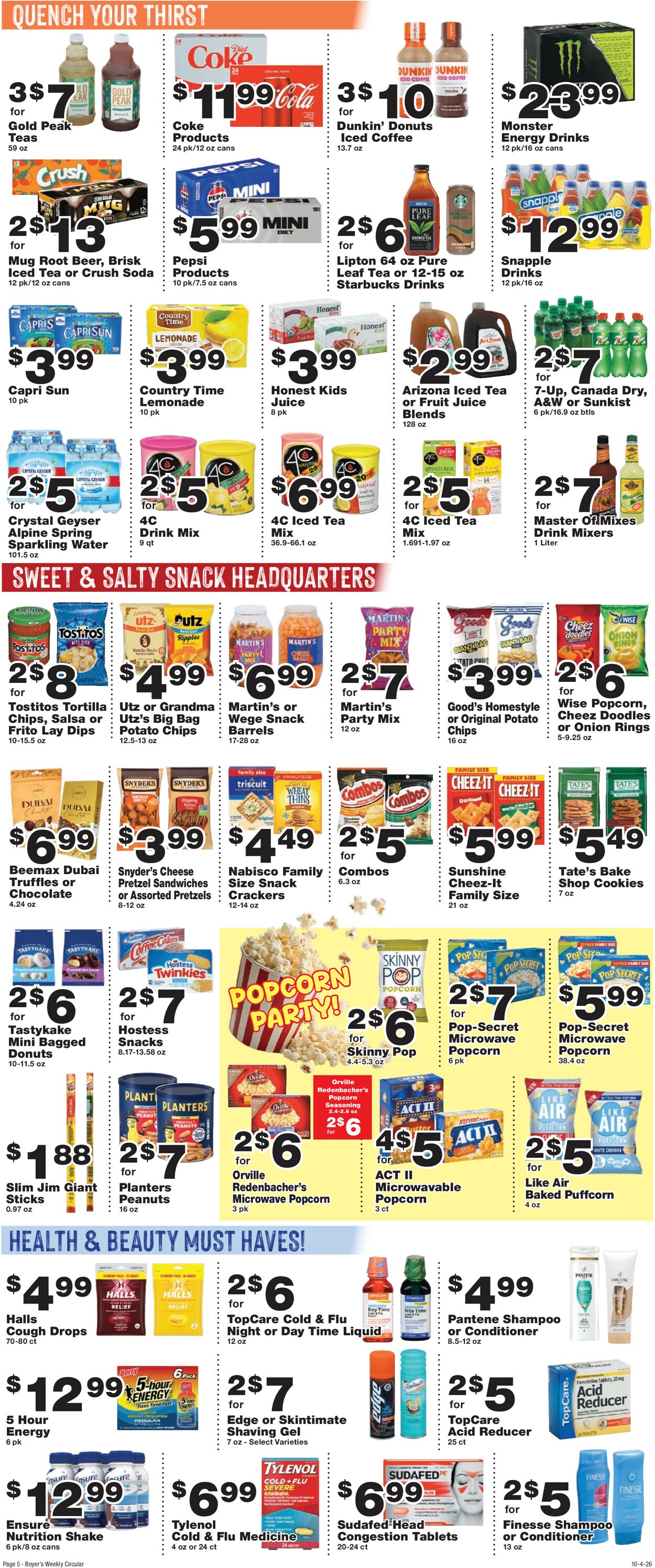 Catalogue Boyer's Food Markets from 10/04/2026