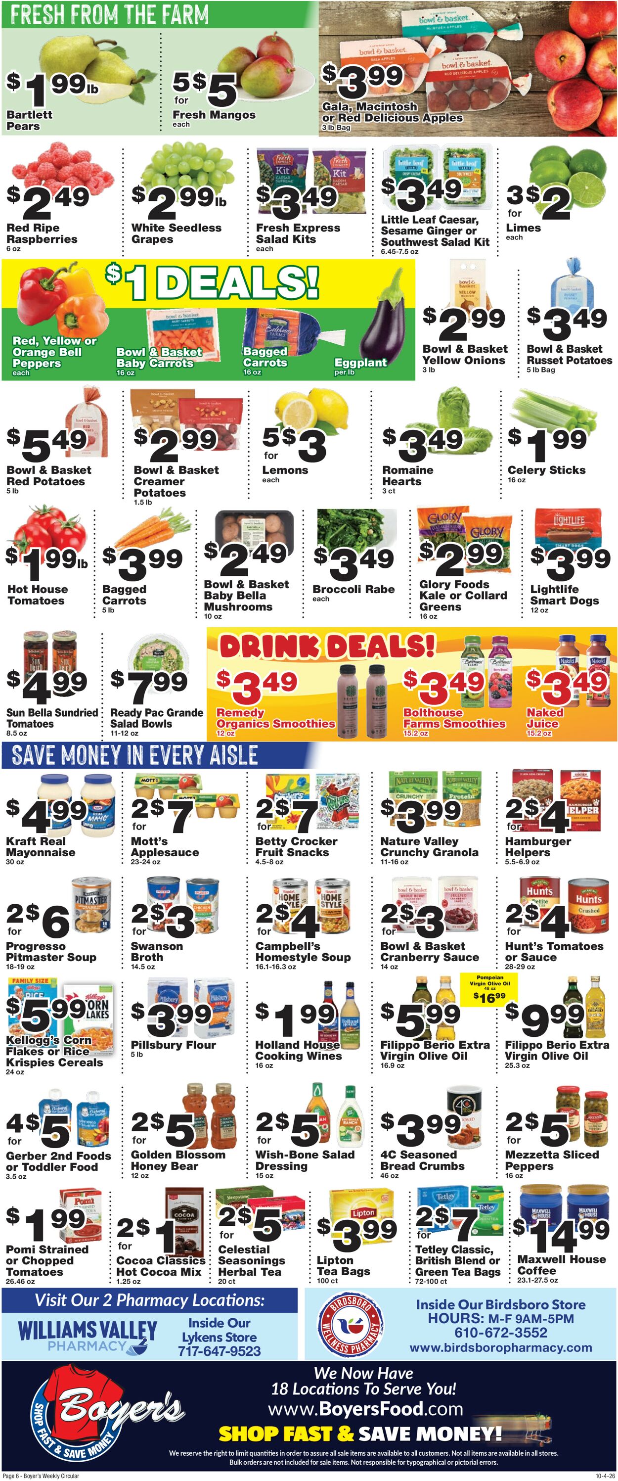 Catalogue Boyer's Food Markets from 10/04/2026