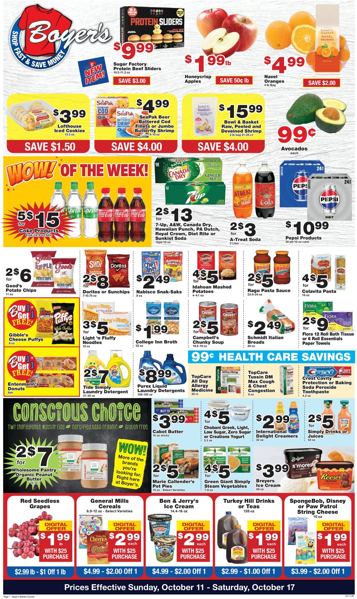 Catalogue Boyer's Food Markets from 10/11/2026
