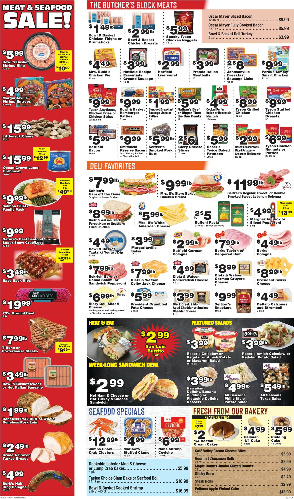 Catalogue Boyer's Food Markets from 10/11/2026