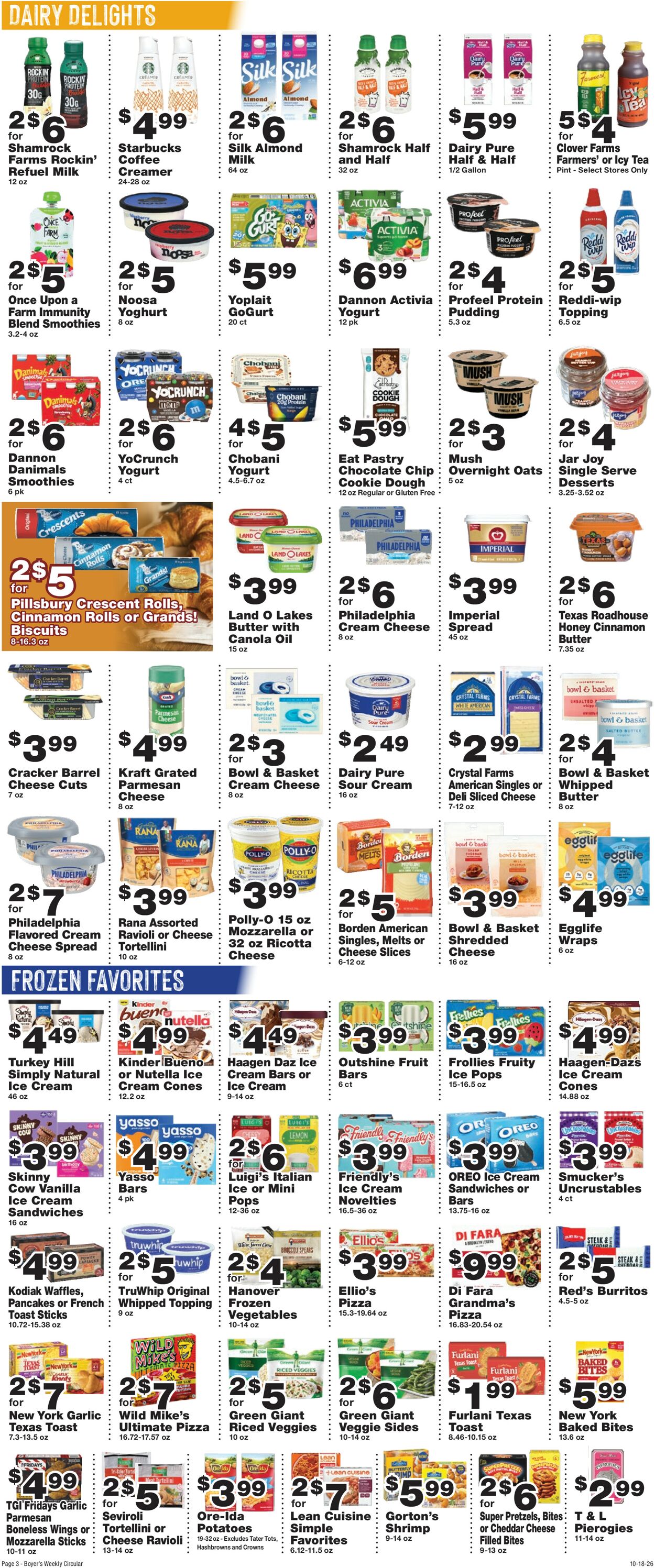 Catalogue Boyer's Food Markets from 10/18/2026