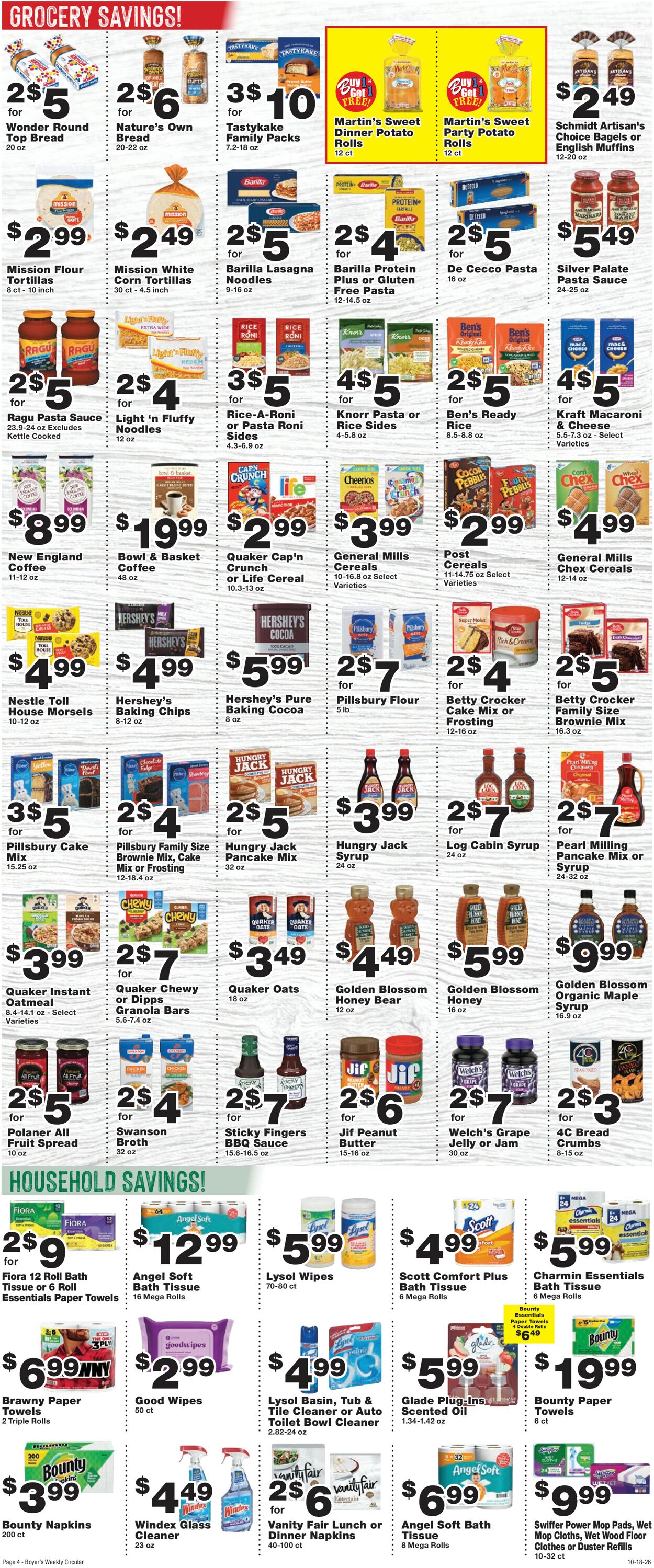 Catalogue Boyer's Food Markets from 10/18/2026