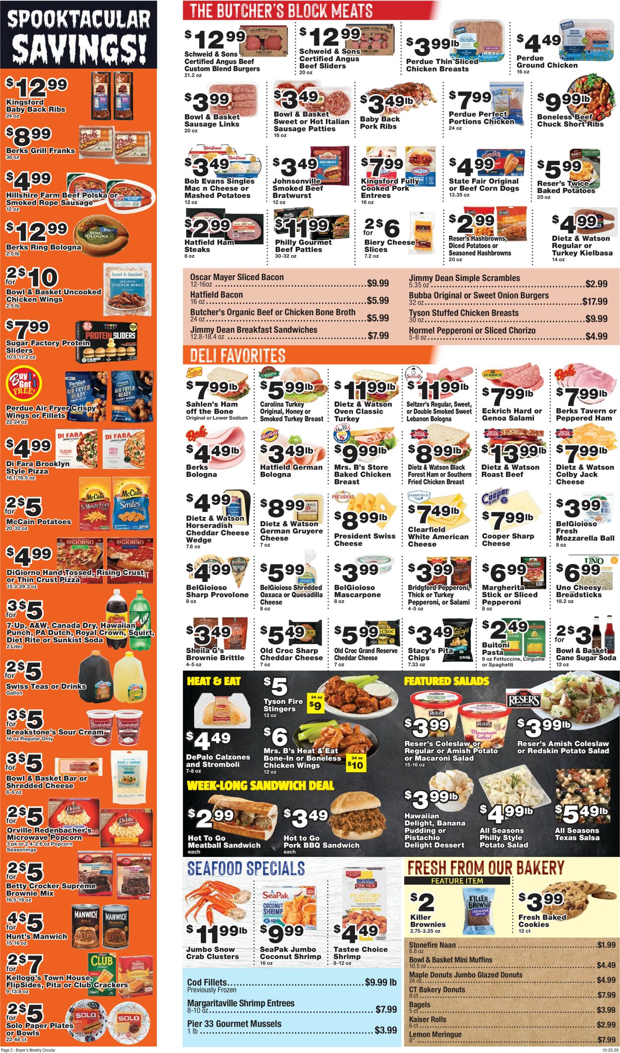 Catalogue Boyer's Food Markets from 10/25/2026