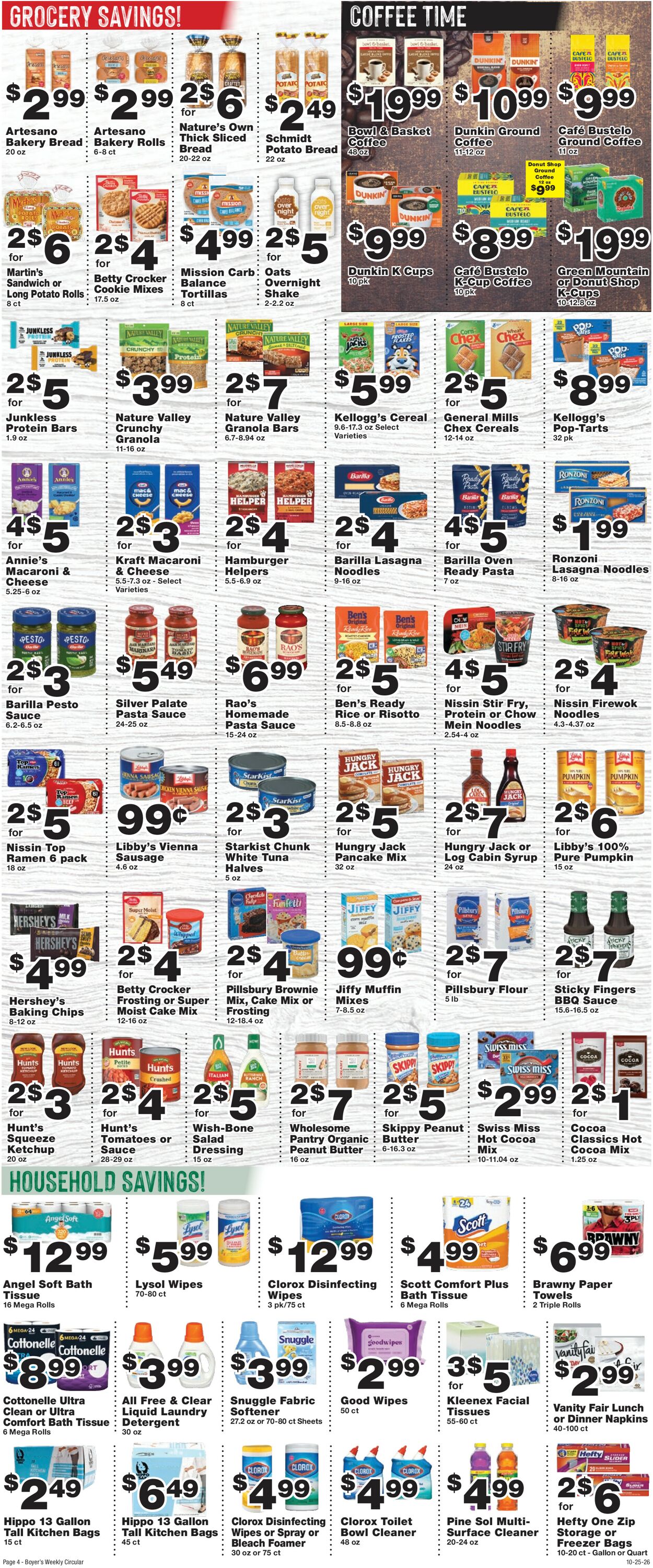 Catalogue Boyer's Food Markets from 10/25/2026