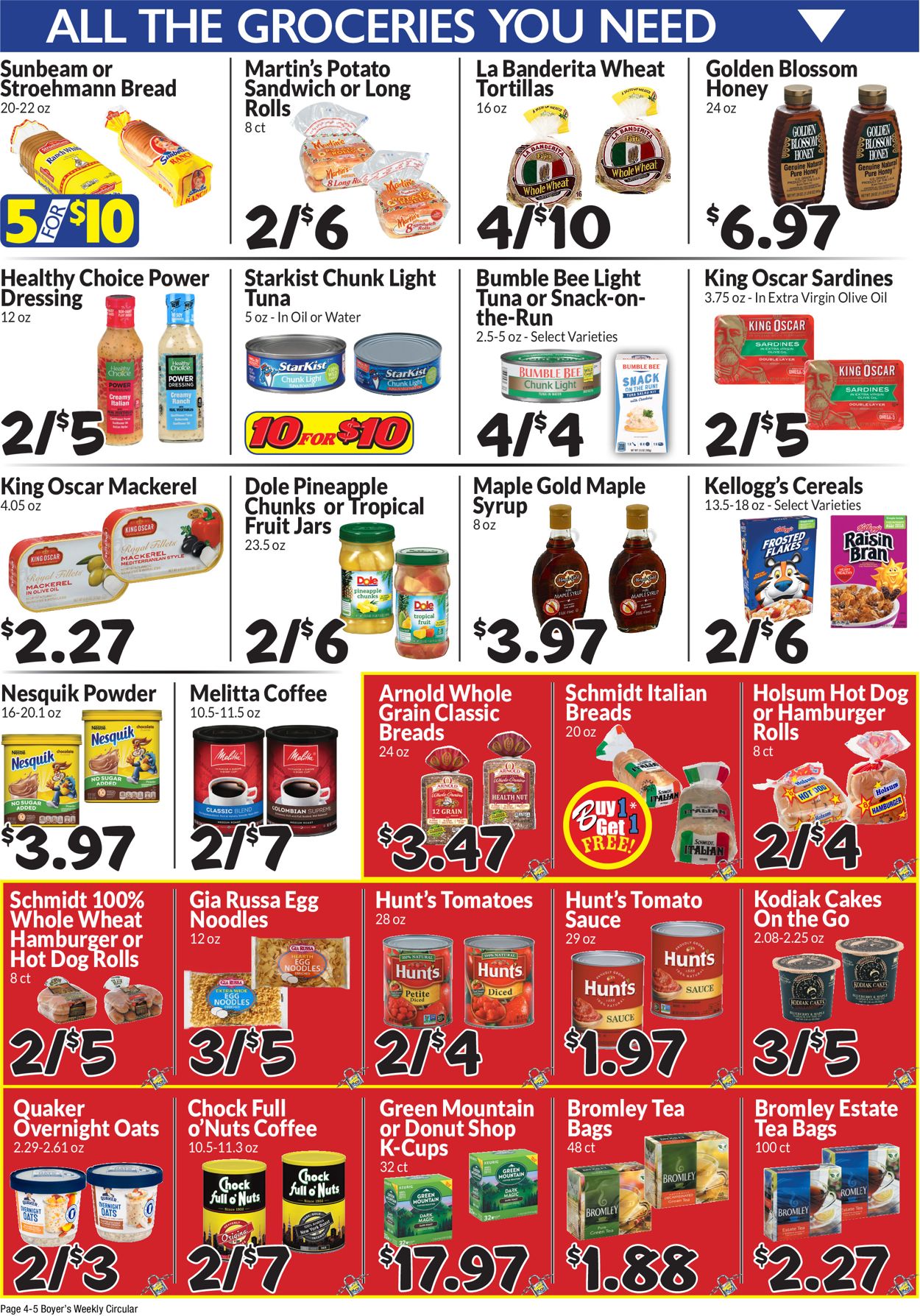 Catalogue Boyer's Food Markets from 07/26/2020