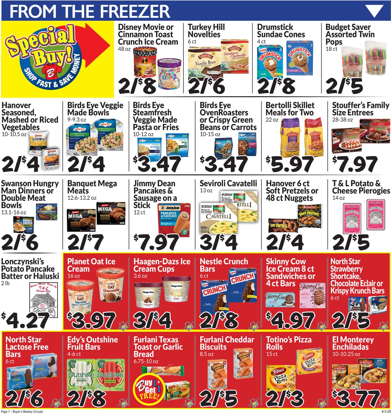 Catalogue Boyer's Food Markets from 08/02/2020
