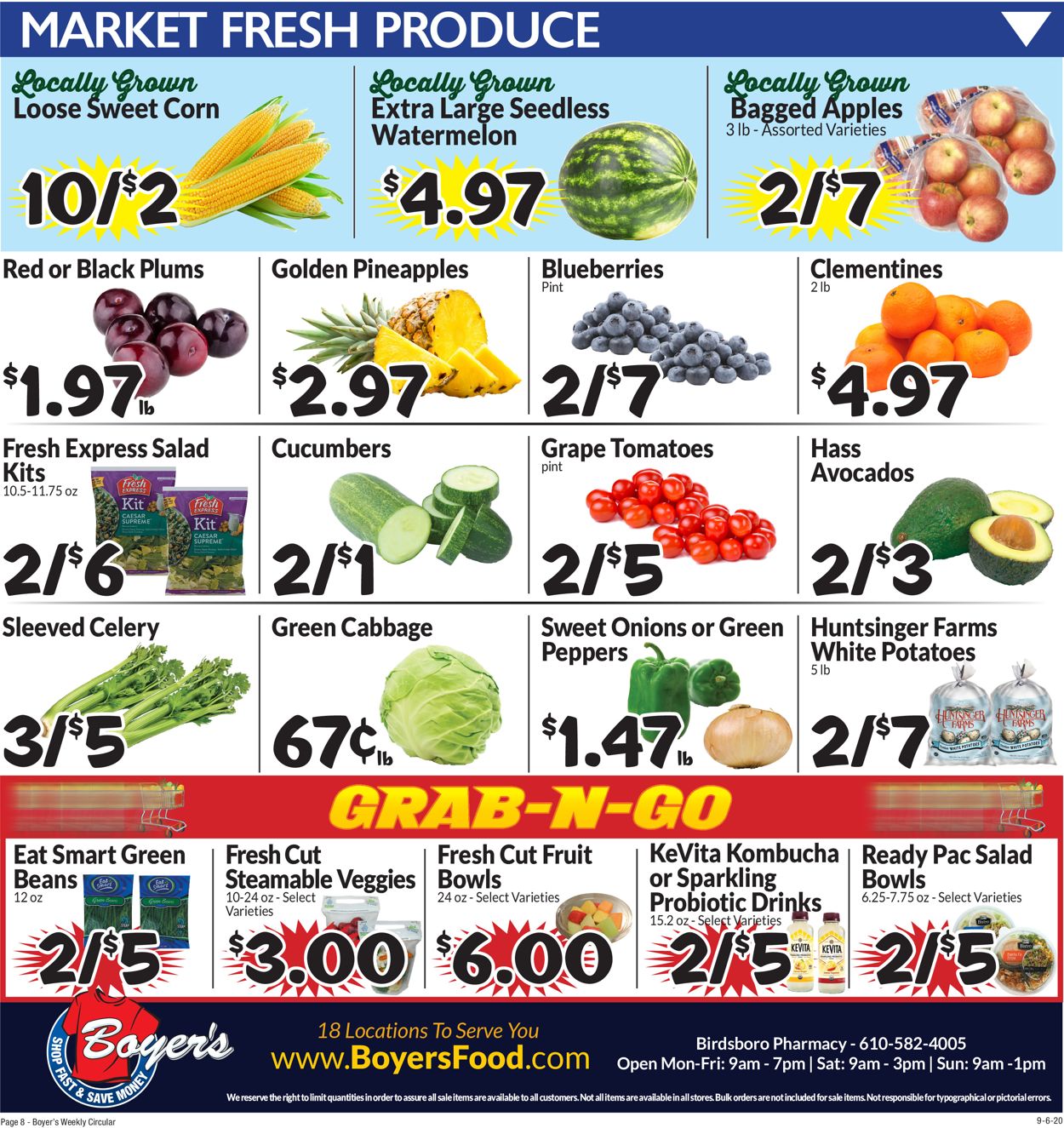 Catalogue Boyer's Food Markets from 09/06/2020
