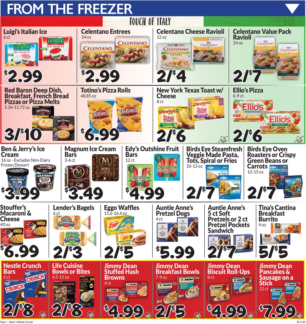 Catalogue Boyer's Food Markets from 10/04/2020