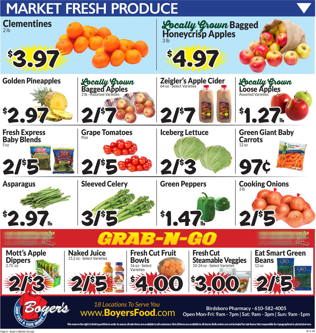 Catalogue Boyer's Food Markets from 10/04/2020