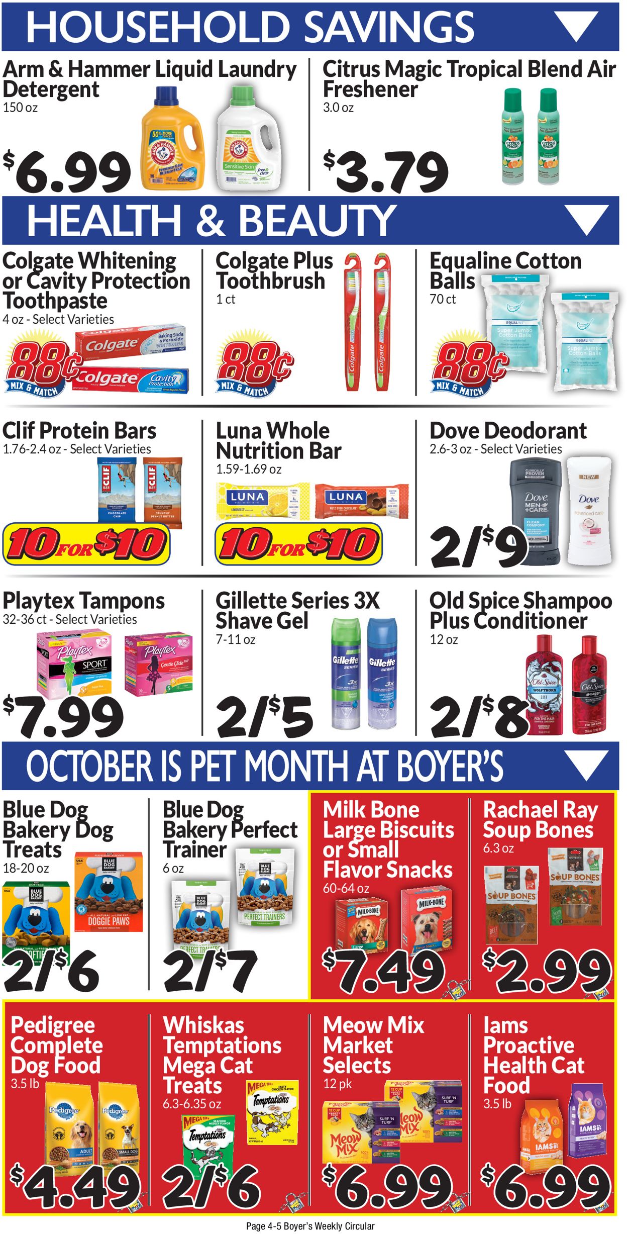 Catalogue Boyer's Food Markets from 10/11/2020