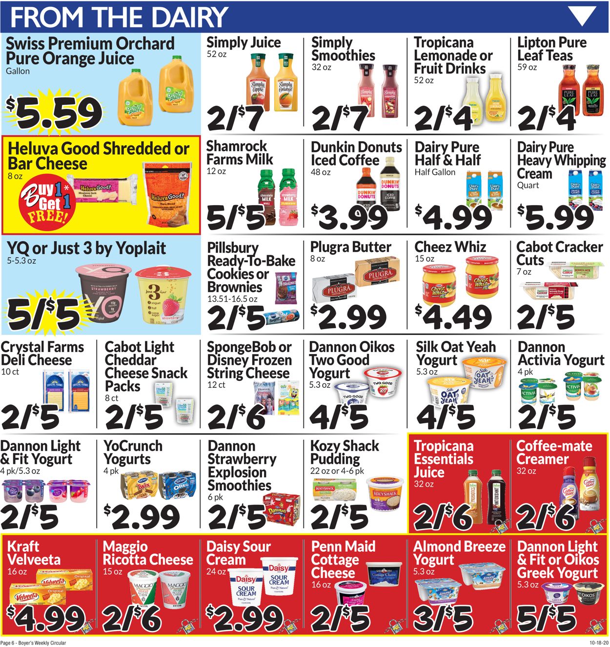 Boyer's Food Markets Current weekly ad 10/18 - 10/24/2020 [9 ...
