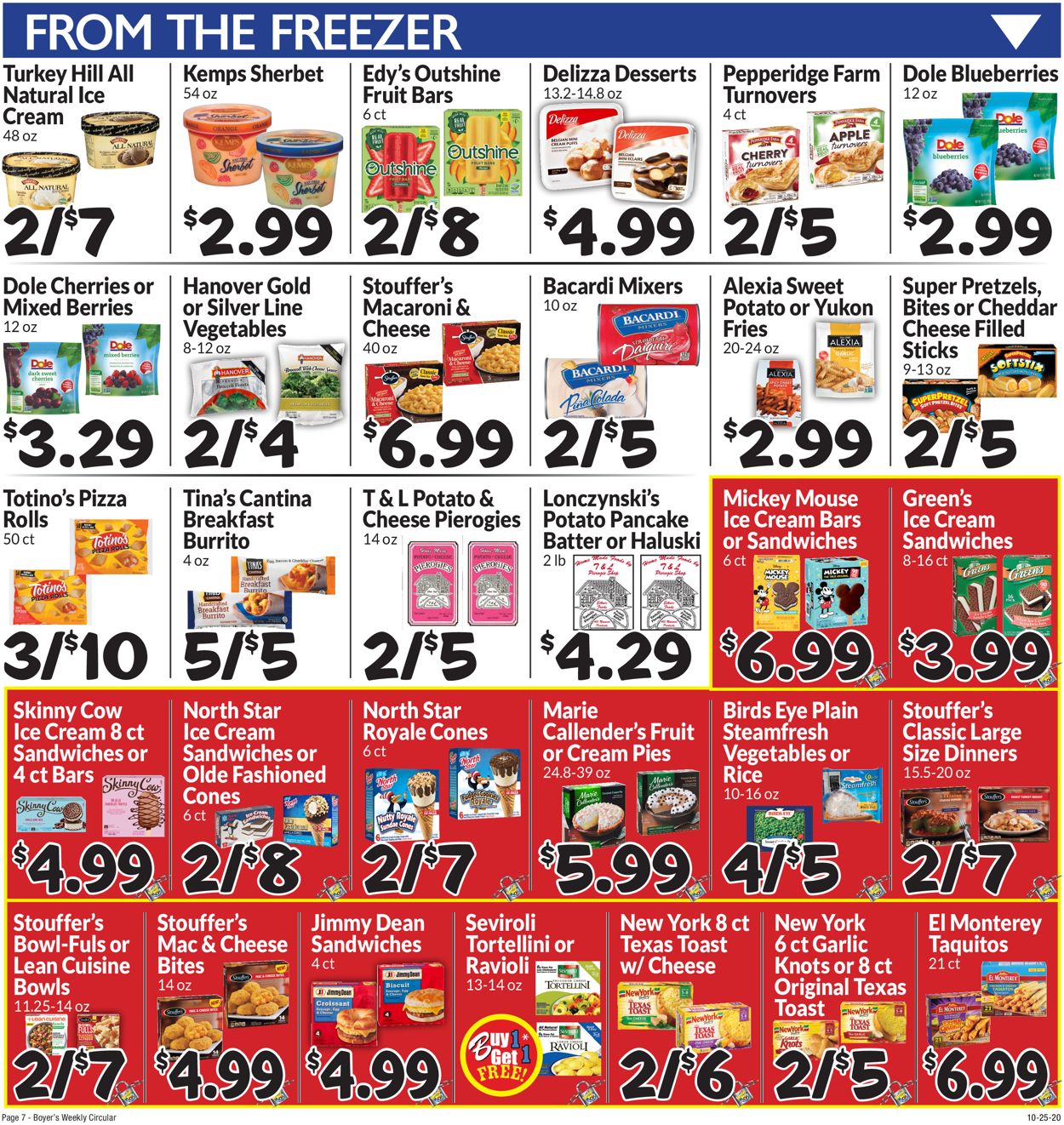 Catalogue Boyer's Food Markets Halloween 2020 from 10/25/2020