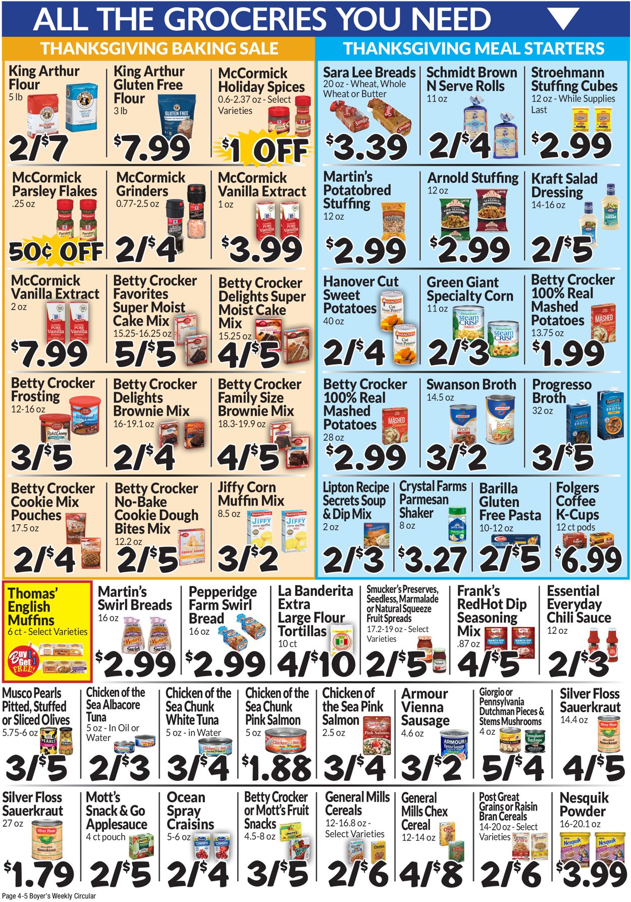 Catalogue Boyer's Food Markets from 11/15/2020