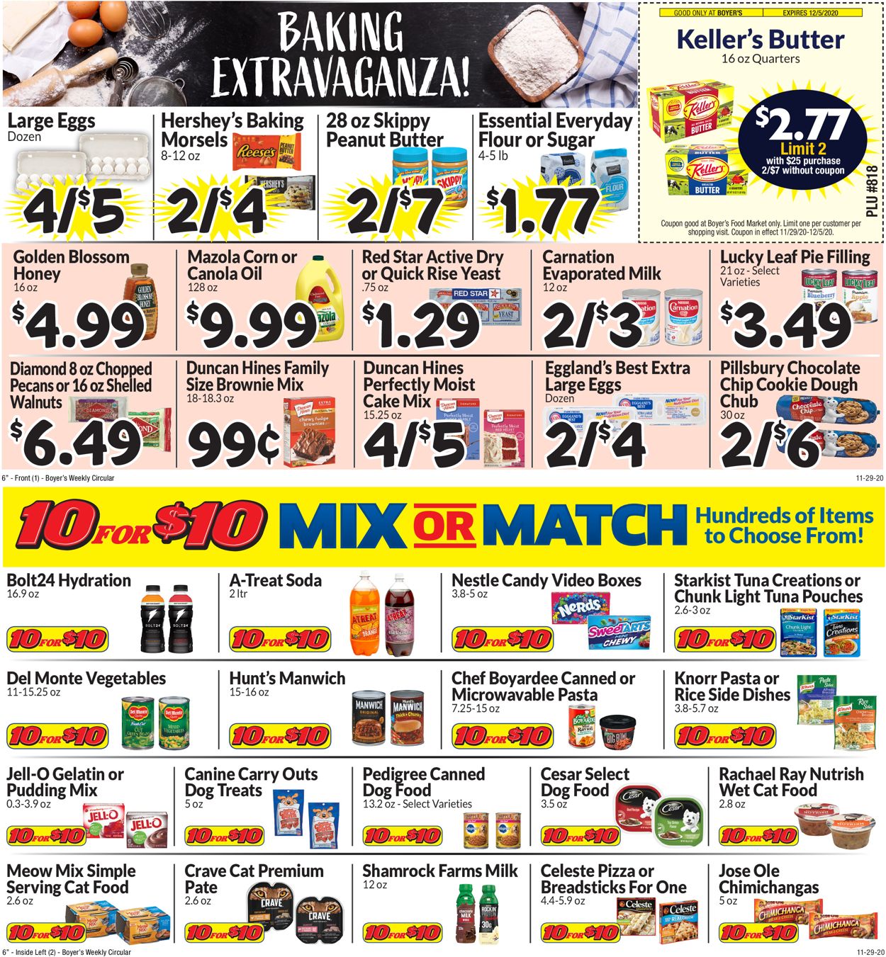 Catalogue Boyer's Food Markets - Cyber Monday 2020 from 11/29/2020