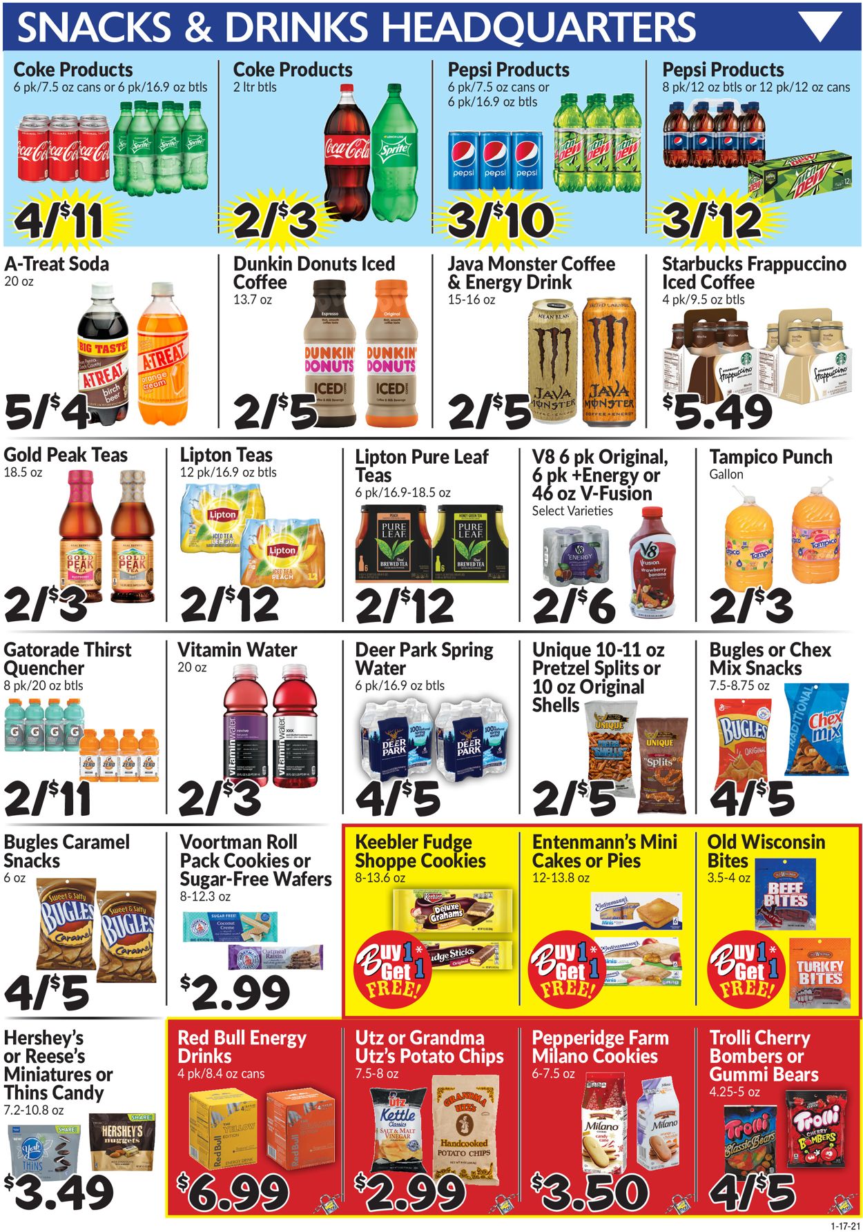 Catalogue Boyer's Food Markets from 01/17/2021