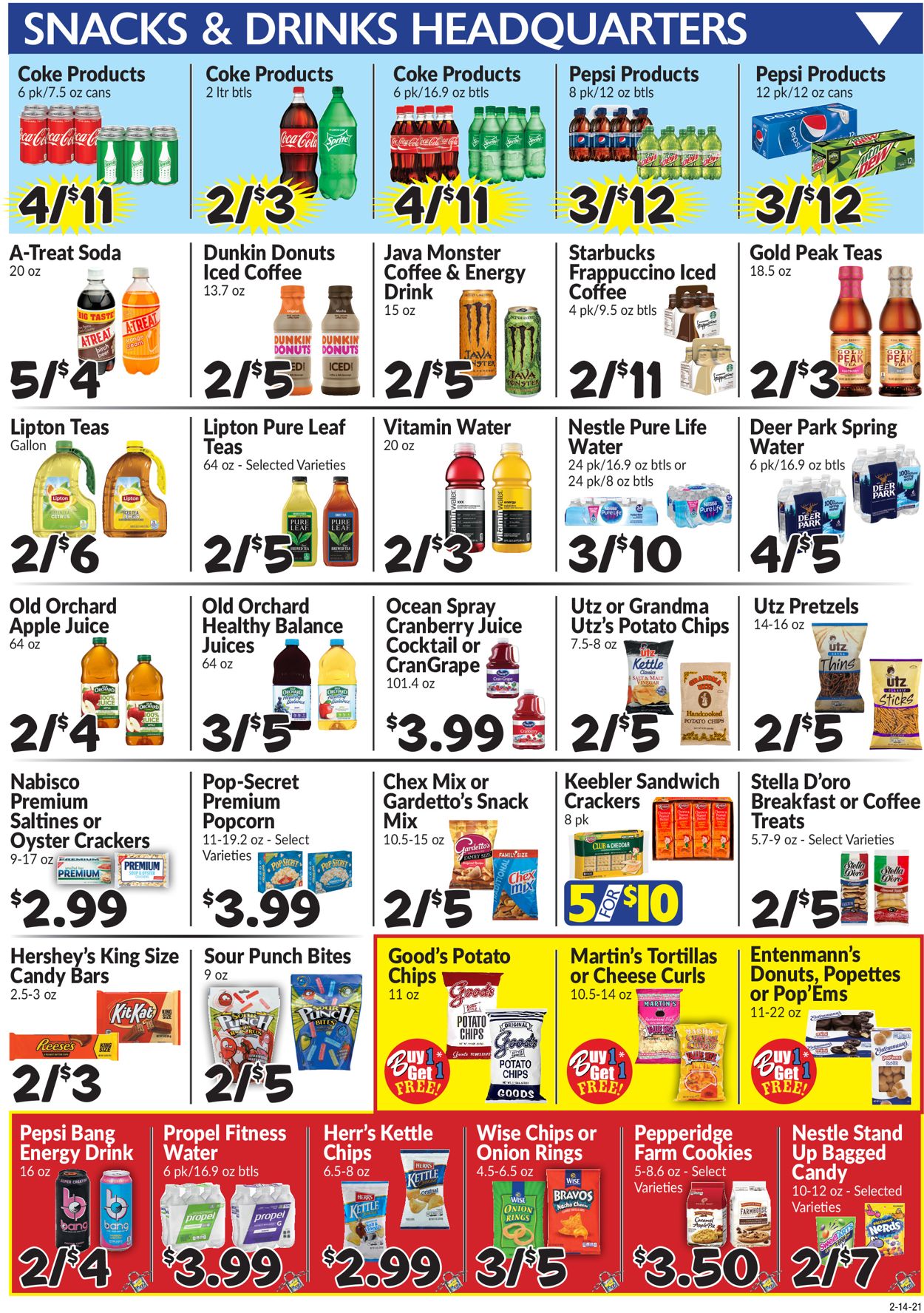 Catalogue Boyer's Food Markets from 02/14/2021