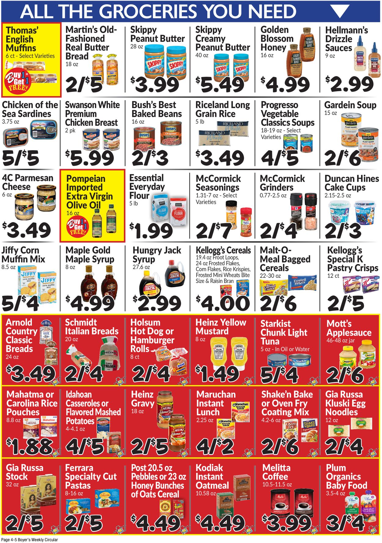 Catalogue Boyer's Food Markets from 02/21/2021