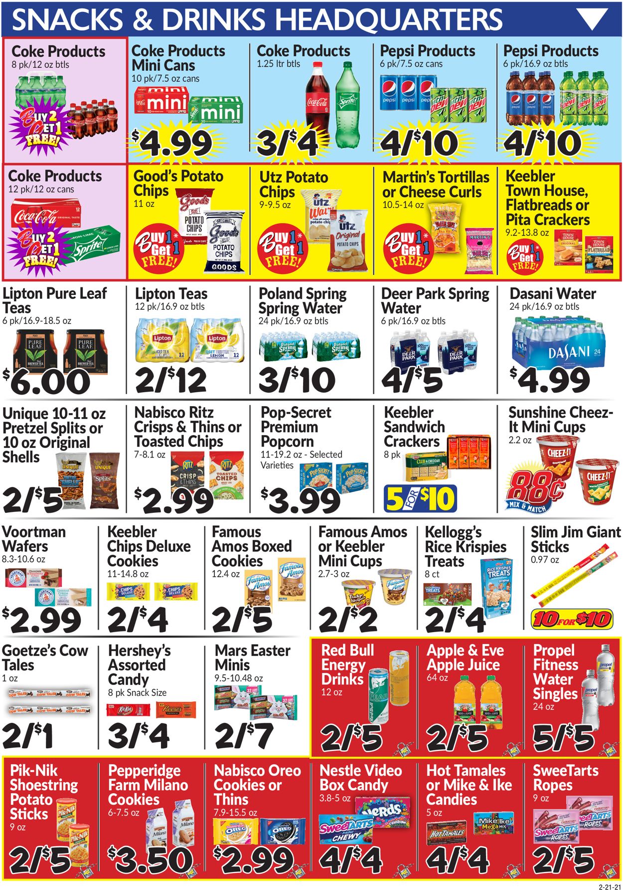 Catalogue Boyer's Food Markets from 02/21/2021