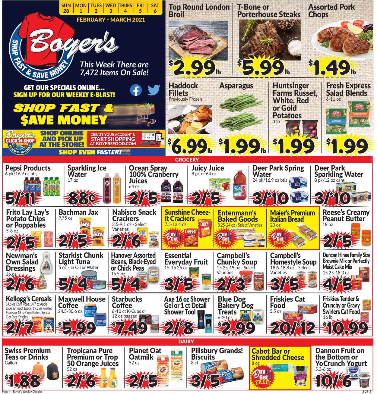 Catalogue Boyer's Food Markets from 02/28/2021