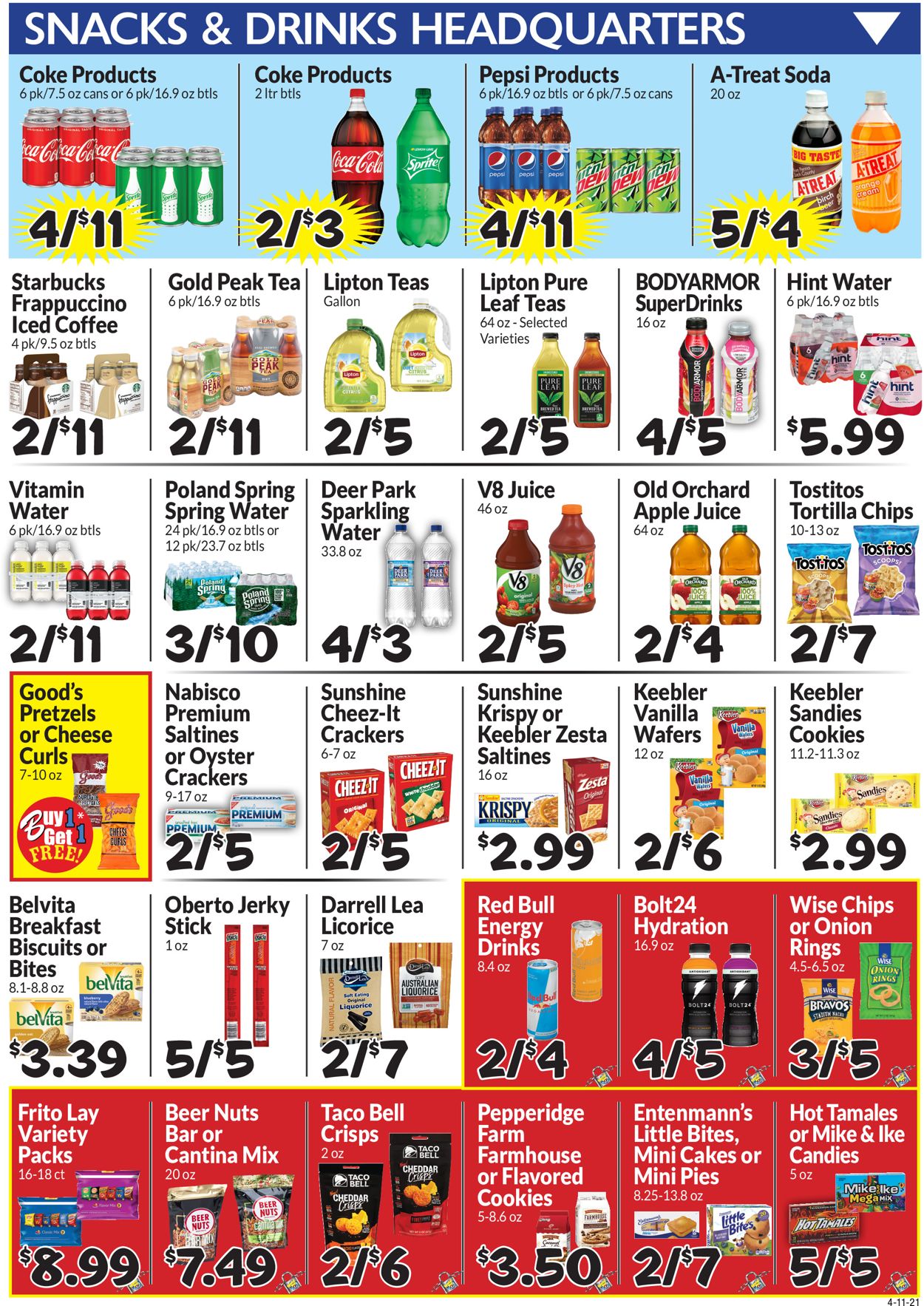 Catalogue Boyer's Food Markets from 04/11/2021