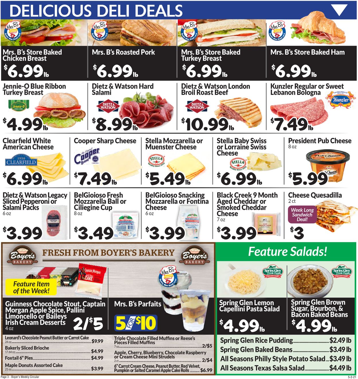 Catalogue Boyer's Food Markets from 05/02/2021