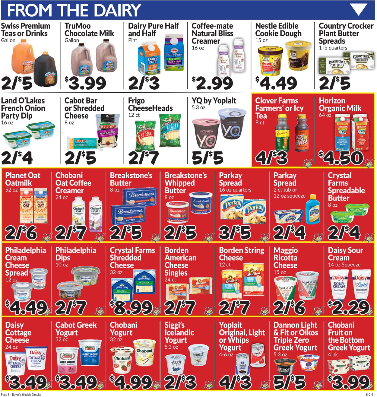 Catalogue Boyer's Food Markets from 05/02/2021