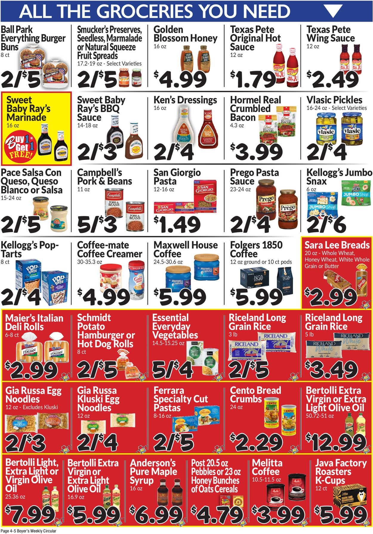 Catalogue Boyer's Food Markets from 05/30/2021